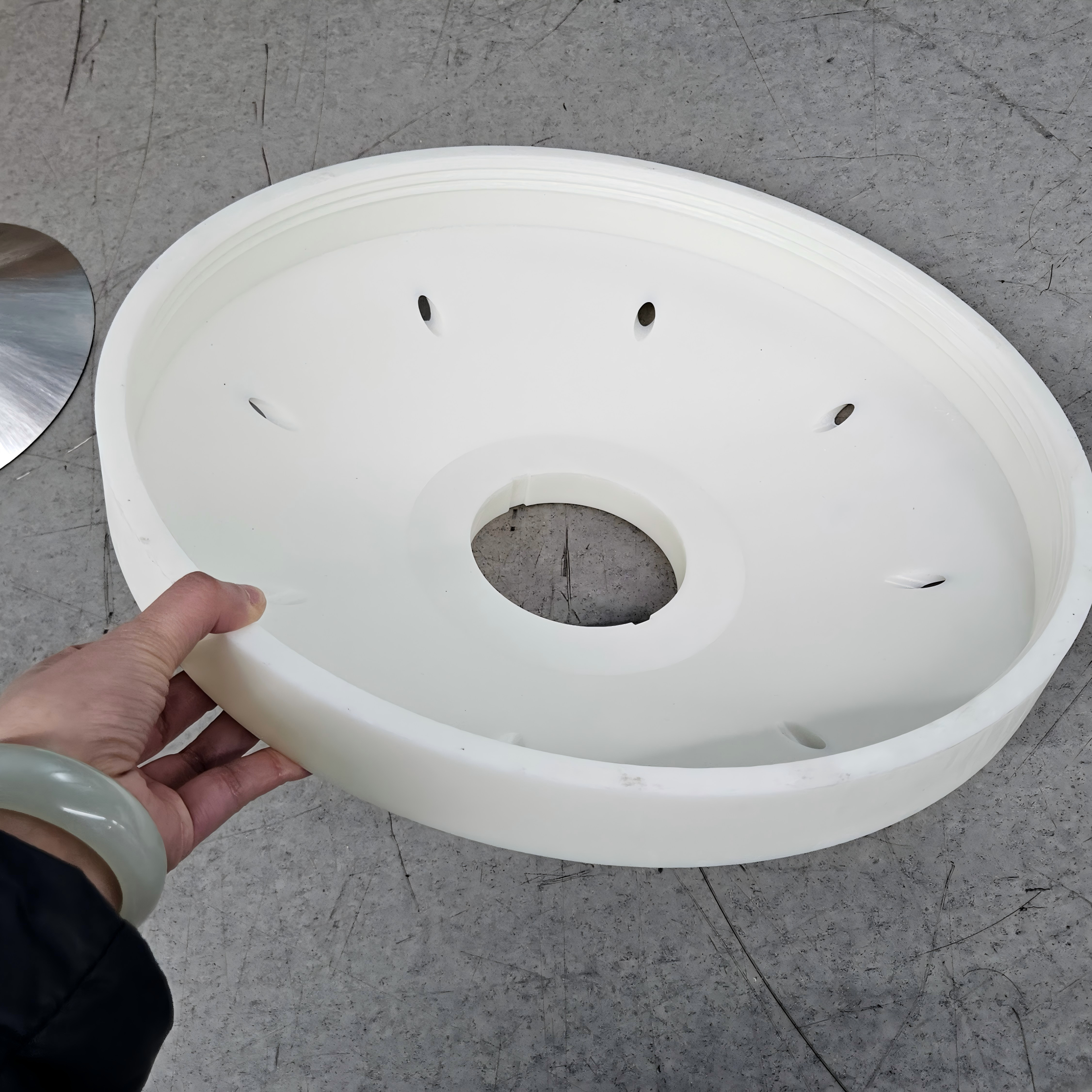 PTFE/PEEK 晶圆承载盘（半导体设备专用）