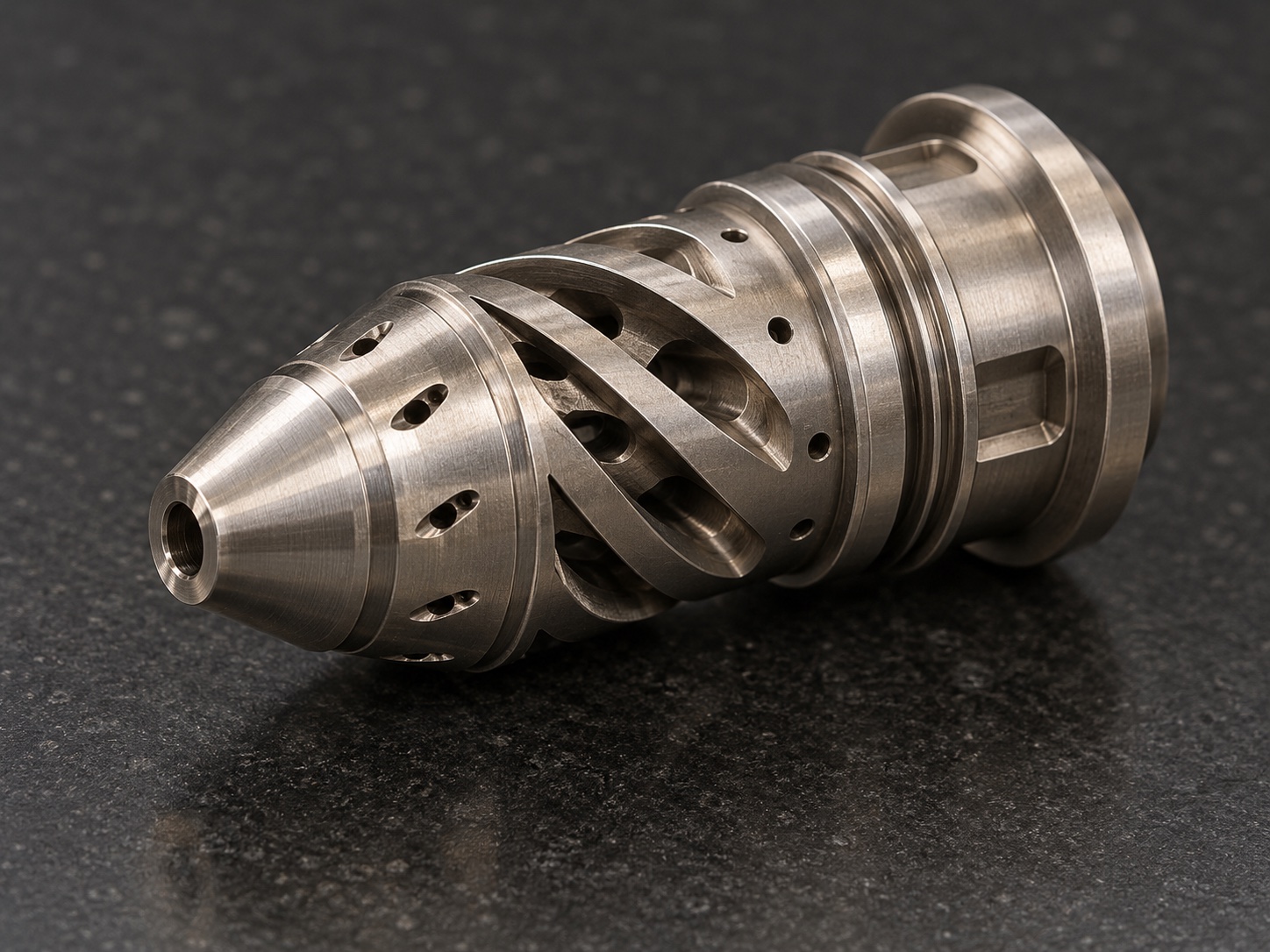 Inconel 718航空燃油喷嘴旋流芯小批量精密加工